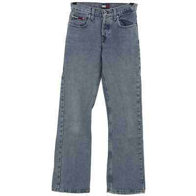 #6678 TOMMY HILFIGER Damen Jeans Hose FLARE Denim ohne Stretch blue blau 26/30 - Bild 1 von 2