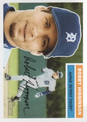 2005 Topps Heritage  #280 Bobby Higginson - NM-MT  - Image 1 of 2