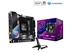 ASRock Z890I Nova WiFi LGA 1851 Intel Z890 SATA 6Gb/s Mini ITX Motherboard - Picture 1 of 11
