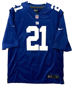 New York Giants Nike On-Field Jersey Landon Collins #21 Mens Size XL Home Blue - Picture 1 of 12