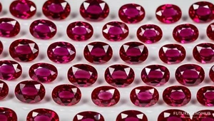 20 pcs Natural Red Ruby Loose Gemstone CERTIFIED Oval Shape 7x5 mm Lot - Picture 1 of 3