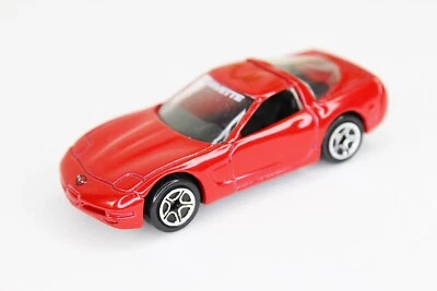 Matchbox 1997 Chevy Corvette Hardtop Hot Rod 1:60 Red Scale - Image 1 of 4