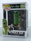 Funko POP! Animation Rick and Morty Pickle Rick #333 Vinyl Figure DAMAGED