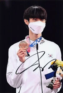 Jang Jun - KOR - Olympia 2020 - Taekwondo - BRONZE- Foto sig. (1) - Bild 1 von 1