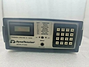 DYNATENSION P1000 MULTI PURPOSE PORTABLE TENSION METER LBSNS X 1000 - Picture 1 of 12