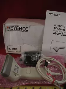 Keyence BL-80RE Bar Code Reader Handheld Scanner BL80RE R3W005-030 Nib New - Picture 1 of 1