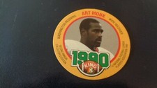 1990 King B Football Disc #19 Art Monk - Washington Redskins - NR-MT - HOF