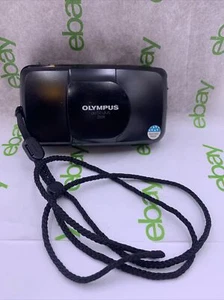 OLYMPUS INFINITY STYLUS Epic Zoom 80 35mm Film Point & Shoot Camera TESTED Black - Picture 1 of 11