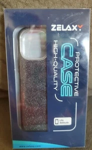 Zelaxy iPhone 11 Pro Sparkle Glitter Hülle Schwarz - Bild 1 von 7