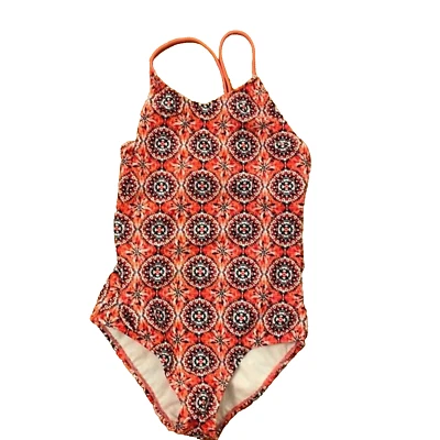 Kanu Surf Hannah многоцветный цельный купальник купальный костюм девочек 12 пляж новый - Изображение 1 из 4