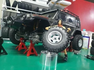 4PCS Aluminum 2.2 inch Beadlock Wheels & Wheels Cap Lims for 1/10 RC Crawler - Picture 1 of 6