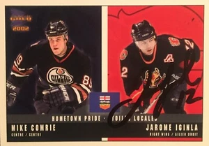 Tarjeta de hockey firmada por Jarome Iginla Calgary Flames de la NHL - Imagen 1 de 2