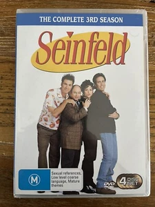 Seinfeld Season 3 - 4 DISC DVD SET - NEW & SEALED - Picture 1 of 2
