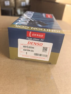 GENUINE DENSO x4 Ignition Coils For 2004-2006 Lexus RX330 3.3L V6- 90919-02244 - Image 1 of 4