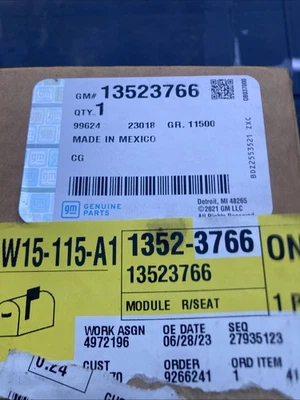 HVAC Control Module ACDelco GM Original Equipment fits 16-18 Chevrolet Cruze - Image 1 of 3