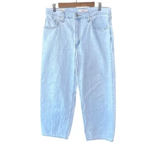 Pantalones de mezclilla Levis holgados para mujer 30 azules pierna ancha premium grandes E medidas 32x26,5 - Imagen 1 de 12