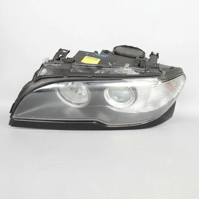 2004-2006 BMW 325ci 330ci Headlight Halogen Left Broken Tab OEM Used - Image 1 of 4