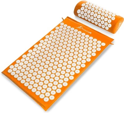 Juego de alfombrilla y almohada de acupresión ProsourceFit para aliviar el dolor de espalda/cuello y músculo Foto 1 de 3