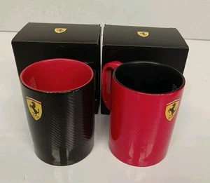 Ferrari Mug Red Black Set - Foto 1 di 5