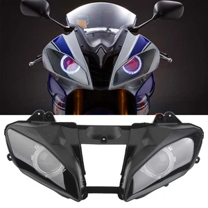 Fully Assembled Headlight Blue Angel Red Devil Eye Lamp For Yamaha YZF-R6 08-15 - Foto 1 di 24