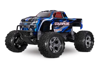Traxxas Stampede BL-2S Blau 1/10 2WD Brushless Monster Truck ARTR 36354-4 - Bild 1 von 4