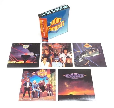 Night Ranger - Mini LP 5 Titles 80's Albums Box Set Replica Paper Sleeve Japan - Image 1 of 4