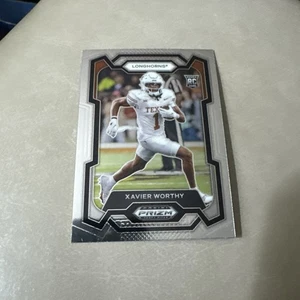 2024 NFL Panini Prizm Football Draft Picks #153 Xavier Worthy Rookie (RC) Texas - Picture 1 of 2