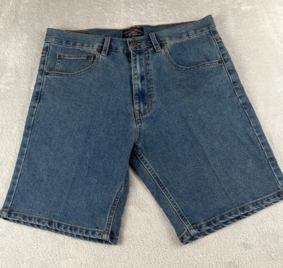 Shorts jeans Architect Jean Company masculino azul ajuste regular tamanho 32 - Imagem 1 de 4