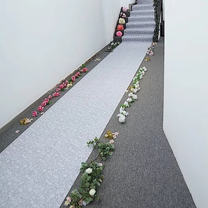 50 ft White Floral Lace AISLE RUNNER Wedding Ceremony Party Events Decorations - Picture 1 of 7