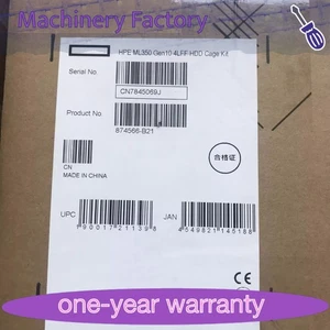 NEW HPE 874566-B21 ML350 ML110 Gen10 4x 3,5" LFF 12G SAS drive Cage Kit - Afbeelding 1 van 4