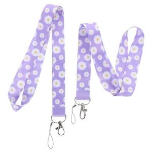  2 Pcs ID -Kartenabdeckungsschlüsselseil Gurt Für Telefon Lanyards Ausweise - Afbeelding 1 van 12