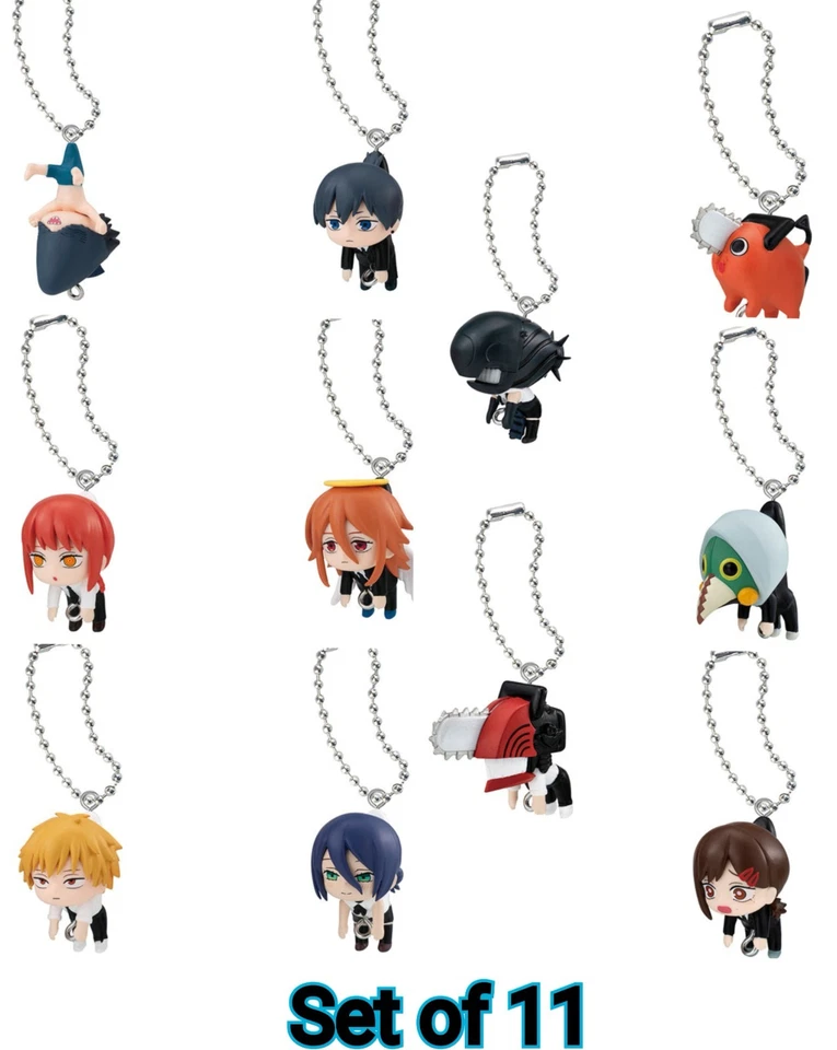 Chainsaw Man Reze Chapter Pinch and Connect Mascot 11 Full Complete Set Bandai