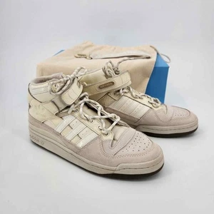 Ivy Park x Adidas Mens Forum Mid Sneaker Mens Size 10 Cream - Picture 1 of 11