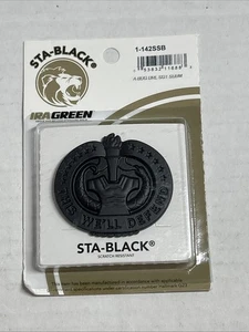 STA-BLACK We'll Defend Insignia (Black) - U.S. Military - New Sealed - Picture 1 of 3
