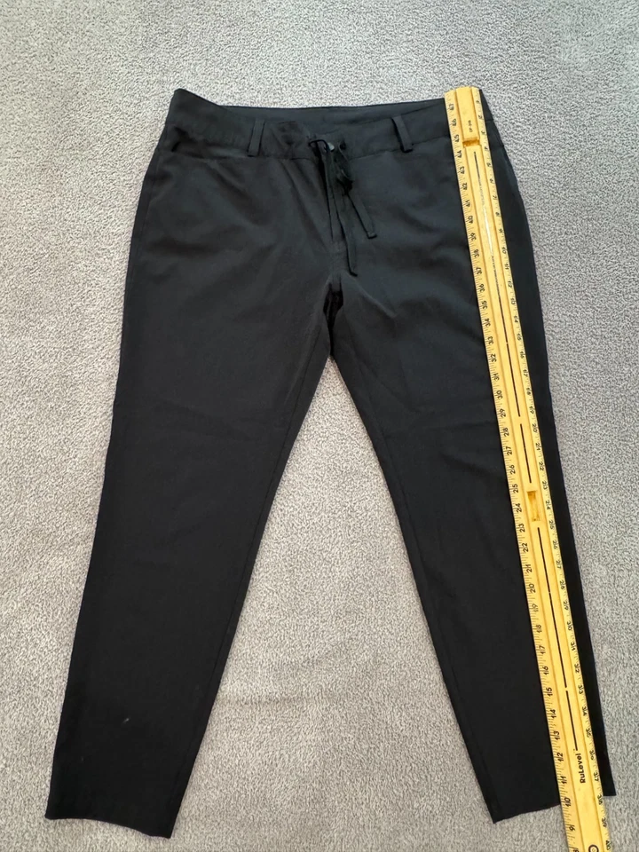 Magellan Outdoors Men's Water Repellent Black Pants Size XL Drawstring Waist 2 - Image 1 of 4