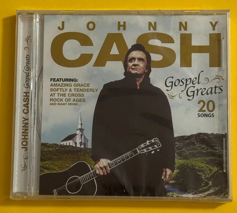 Johnny Cash Gospel Greats 20 Songs CD Made in Europe