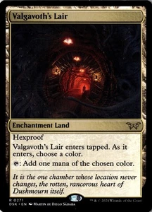 Valgavoth's Lair (Duskmourn: House of Horror #271) | Lightly played - Picture 1 of 2