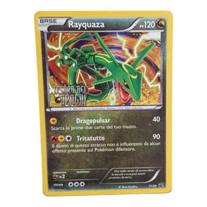 POKEMON BW DRAGON VAULT : HOLO RARE - RAYQUAZA STAMPED 11/20 - ITALIAN LP - Bild 1 von 2