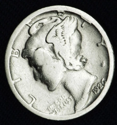 1926-s Mercury Dime.  Better Grade.   (Inventory A) Cover