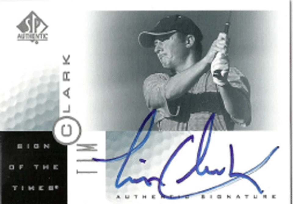 2001 SP Authentic Sign of the Times TIM CLARK AUTOGRAPH Card - Image 1 of 1