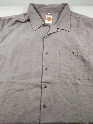 Banana Split USA Men's XL Pineapple Hawaiian Aloha Button Down Shirt - Nice! - Image 1 of 4