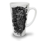 Face Mystic Scary NEW White Tea Coffee Latte Mug 12 17 oz | Wellcoda