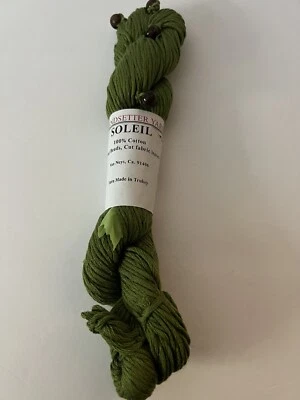 Trendsetter Hilo Semi Cizalla Cuentas Verde y Marrón 100% Algodón NUEVO Foto 1 de 4