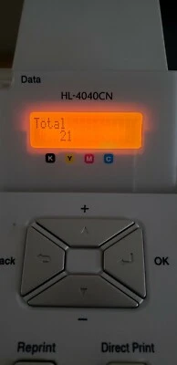 Brother HL-4040CN Workgroup Laser - Page Count = 21 - Image 1 of 3