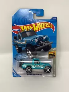 67 Jeepster Commando #71 Baja Blazers 1/10 2020 Hot Wheels Case C - Picture 1 of 2