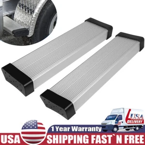 Aluminum Boat Trailer Round Fender Mount and Step Pad (Pair) Bolt On Brackets - Foto 1 di 12