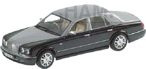 Bentley Arnage R 2004, Minichamps 1/43 Ed.Ltda.799 Uds Colore Nero - Argento - Immagine 1 di 1