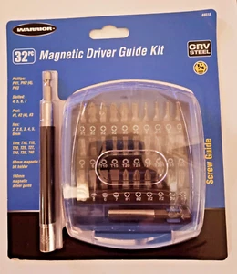 Magnetic driver guide kit 32pc mix screwdriver attachments for drill - Picture 1 of 3
