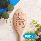 Grandpa Dad Father Uncle Bakes Makes Cooks Gift Personalised Wooden Spoon