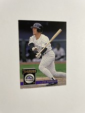 1994 Donruss Baseball Card #165 Joe Girardi Colorado Rockies